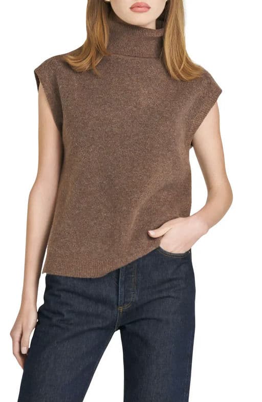 Emery Turtleneck Sweater Vest