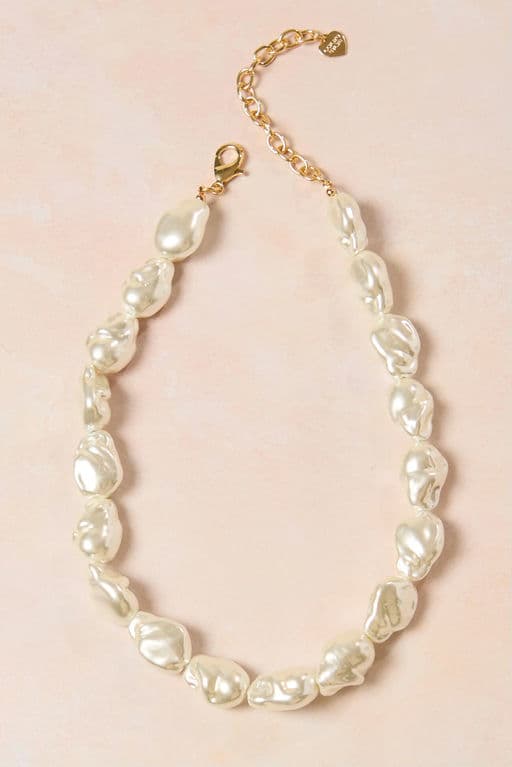 Baroque Pearl Choker