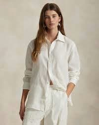 Oversized Linen Shirt