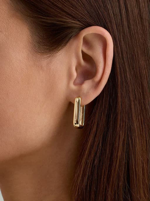 Large Chunky U Hoops
