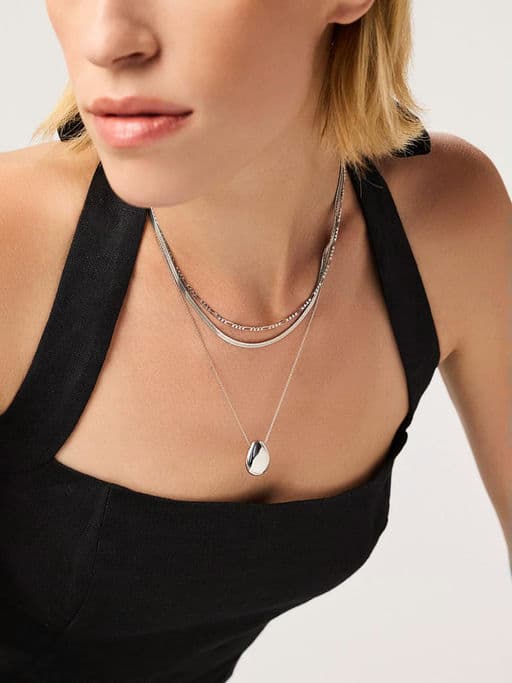 Silver Pendant Necklace