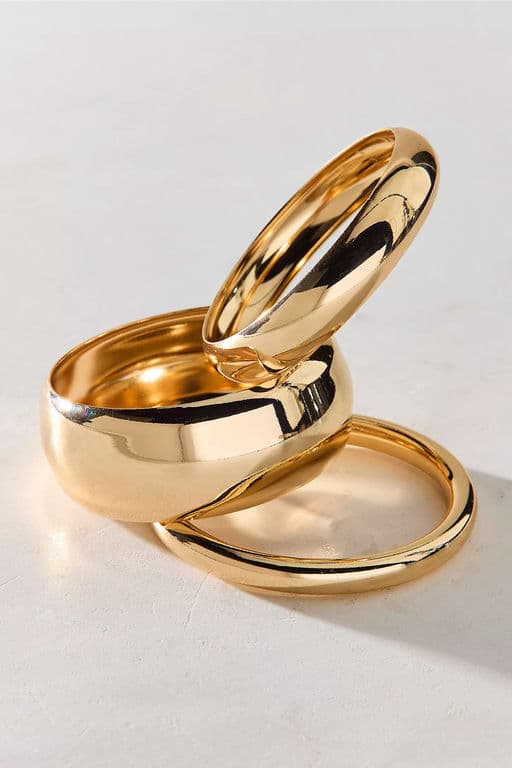 Statement Bangle Bracelet Set