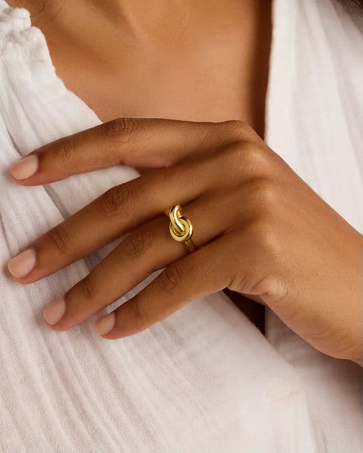 Infinity Knot Rings