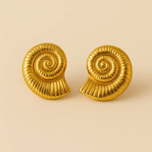 Chunky Shell Earrings