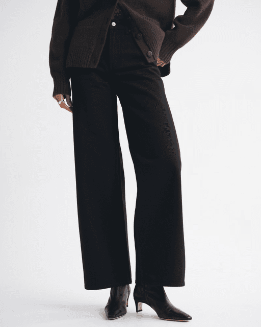 High Rise Wide Leg Jean