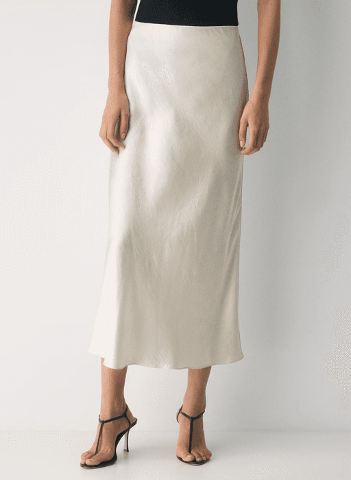 Slip Satin Maxi Skirt